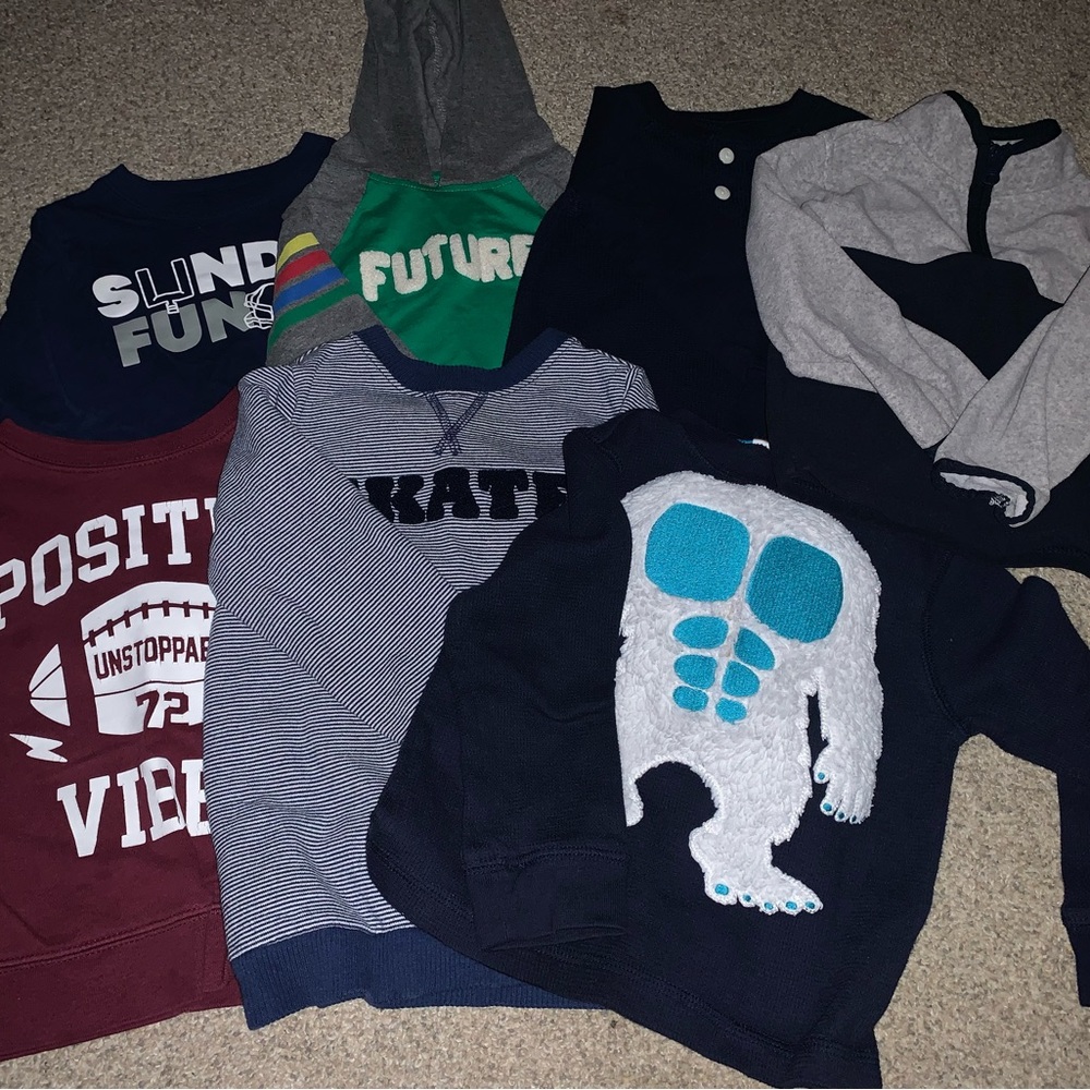2T boys shirts - total of 7 shirts